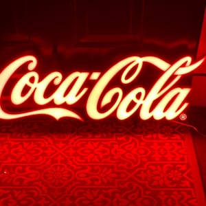 New in the box Coca-Cola LED wall hanging  sign