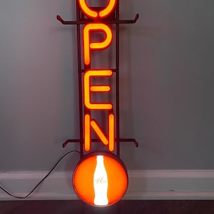 New in the box Coca-Cola open LED wall hanging  sign