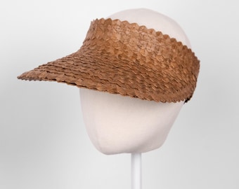 Straw Sun Visor - Women Straw Hat - Trendy Summer Hat - Golf & Tennis Cap - Bali Hat - Woven Beach Hat - Gift For Her - Boho Bohemian Hat