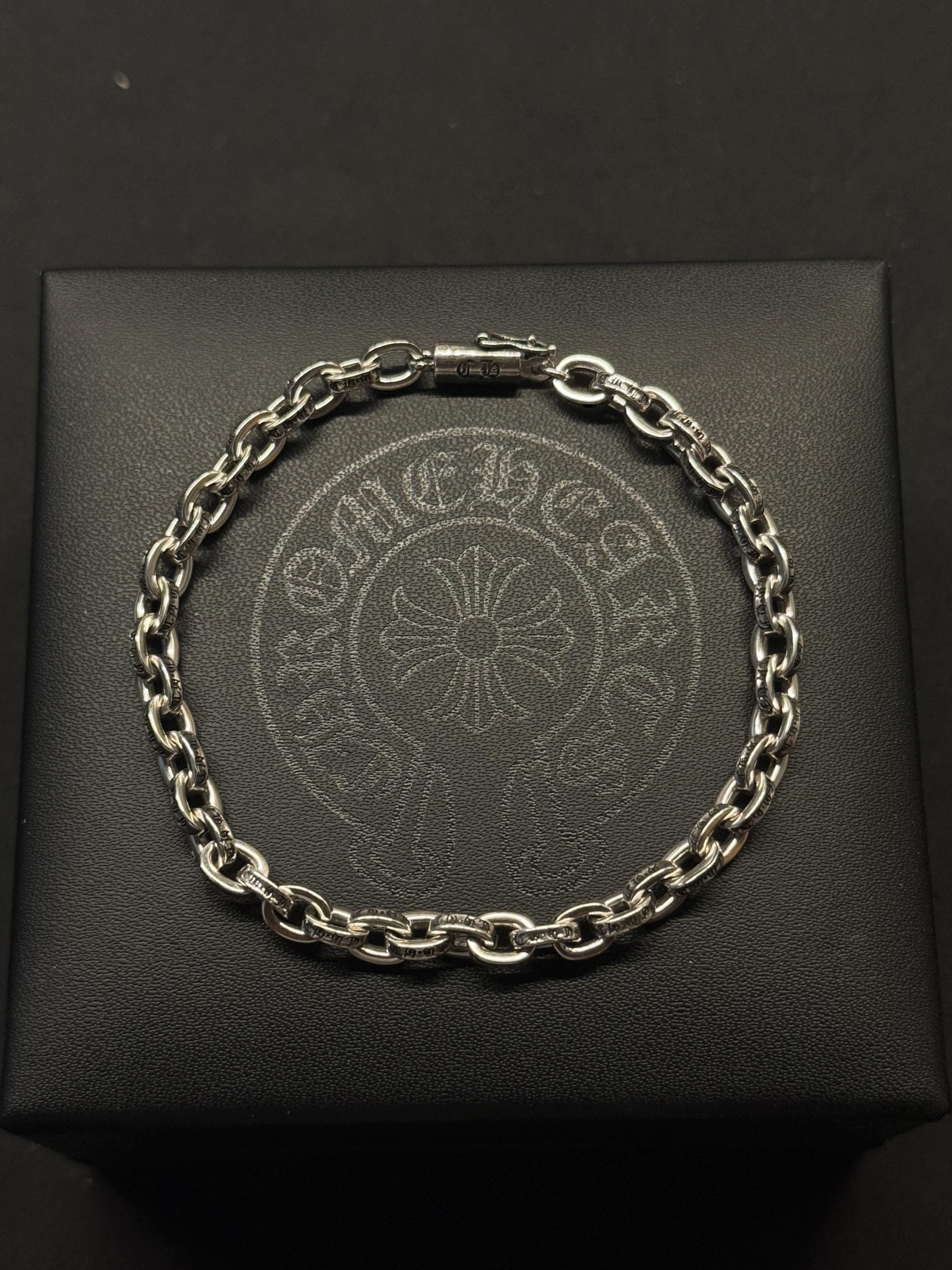 Chrome Hearts Paper Chain Bracelet - Etsy Chrome Hearts Paper Chain Bracelet - Etsy