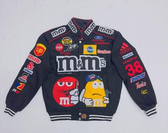 M&MのNASCARレーシングジャケット - Etsy 日本