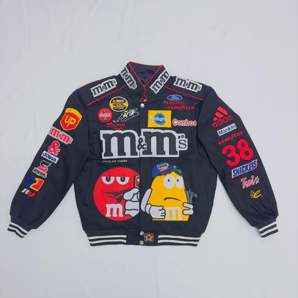 m&m's ジャケット JH Design M&M's レーシングジャケット‼️ ・ ・ size XXL