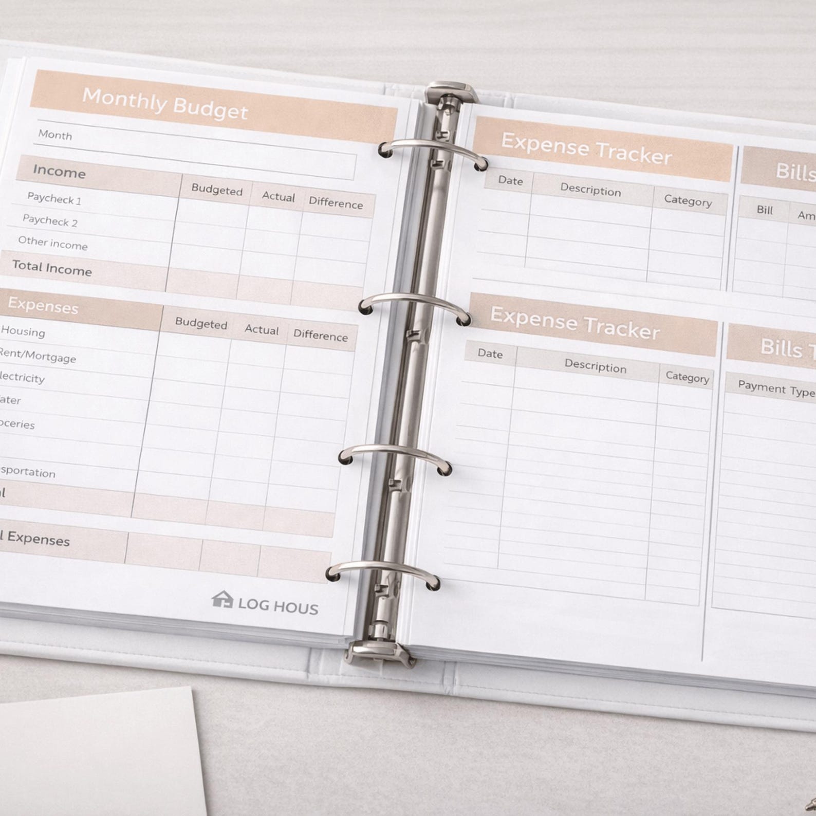 Home Management Binder Printable | Ultimate Life Binder Organizer ...