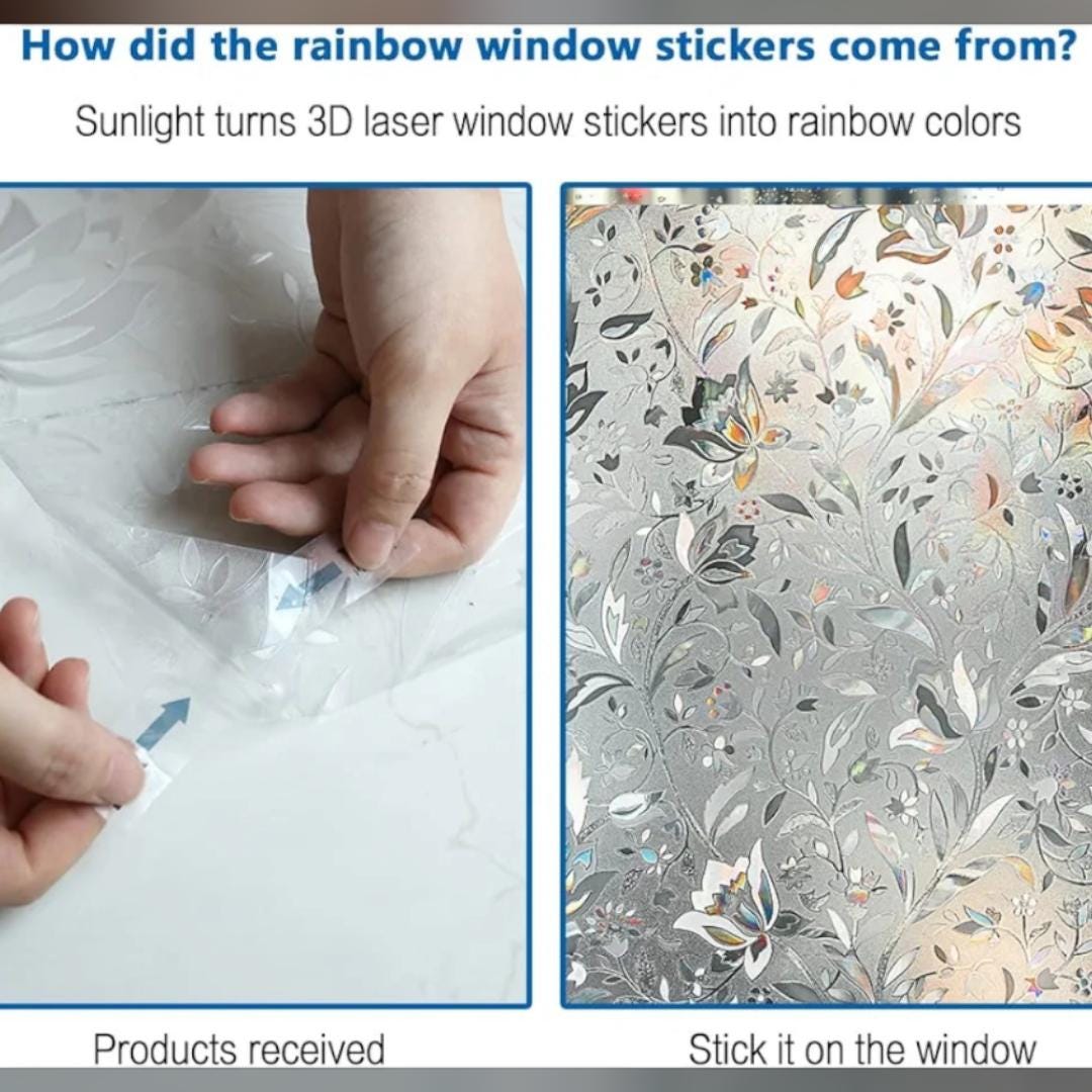 Window Privacy Gel Matte White Window Privacy Film – Frosted Static Cling Glass Covering ...
