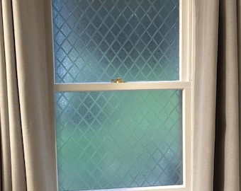 Película de privacidad esmerilada para ventanas: no adhesiva, estática, decorativa, para bloquear el sol y controlar el calor, 44,5 x 200 cm