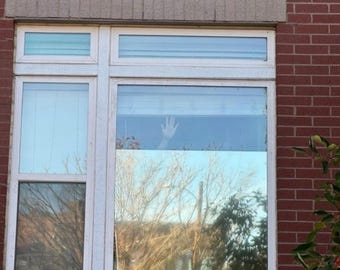 Película de espejo unidireccional plateada para ventana de 17,5 x 78,7 pulgadas, tintado estático para privacidad de vidrio, protección UV, control de calor, reflectante.