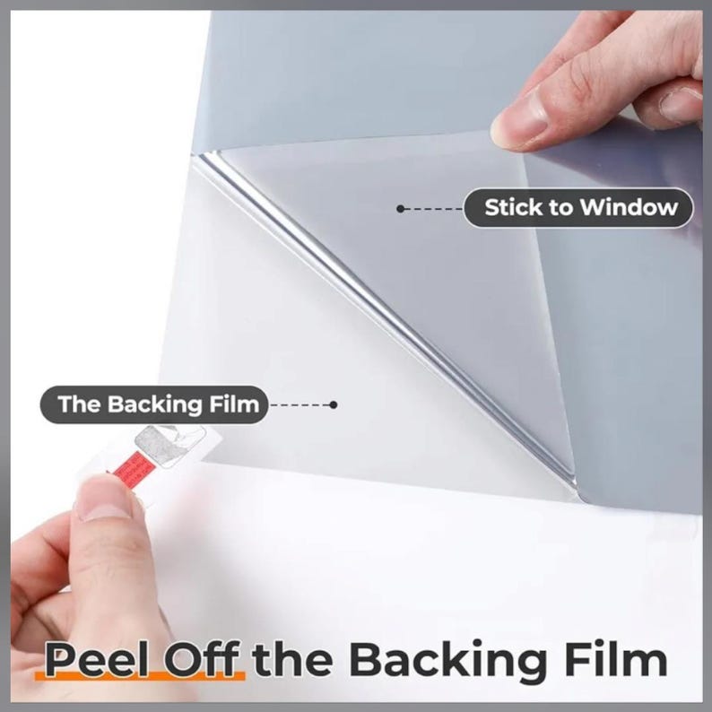 Silver One Way Mirror Window Film