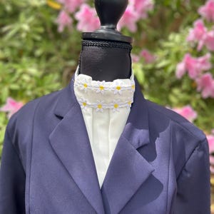 Dressage Stock Tie White