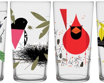 Charley Harper Bird Glasses III