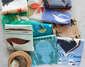 Charley Harper Coastal Fat Quarter Bundle