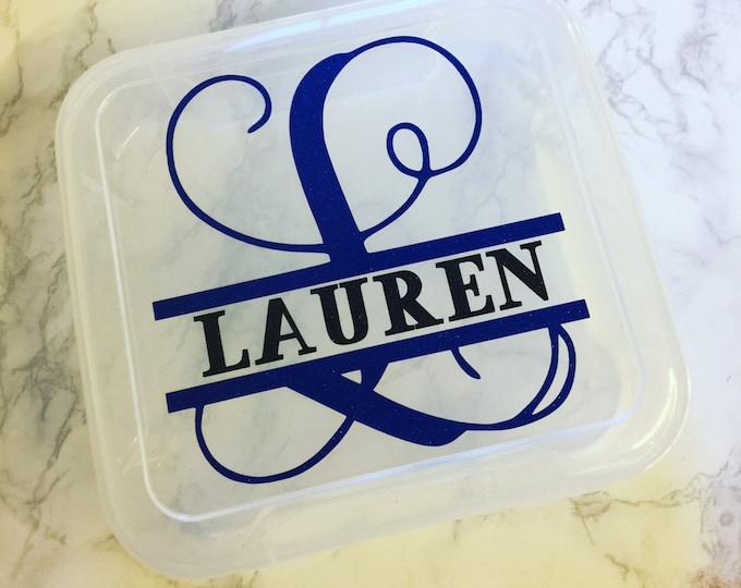 Personalized Cheer Bow Box - Etsy