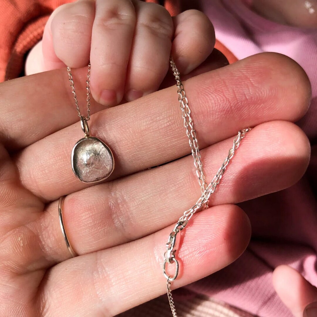 Fingerprint Pendant Necklace Kit | Custom Personalised Jewellery to ...