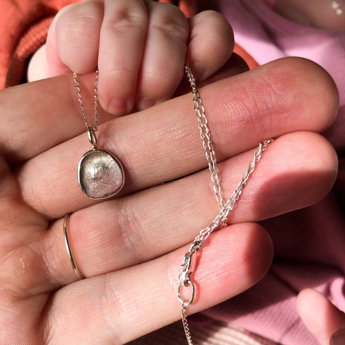 Fingerprint necklace kit clearance