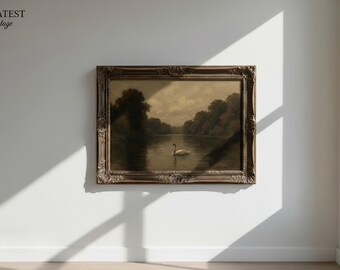 The Old River's Secret| Vintage Country Wall Art| Vintage Landscape Wall Art| Digital Download