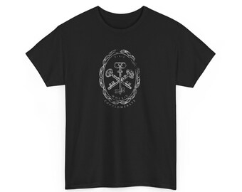 T-shirt Graphique Lancey Foux Fimiguerrero - Style Y2K/Opium/Rap Underground - Noir Coton - Neuf Sans Étiquettes