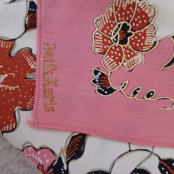 Batik Keris floral scarf - image 3