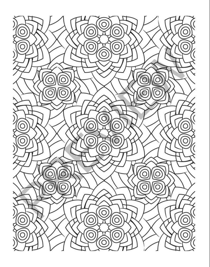 Stress Relief Coloring Pages for Adults | 154 Printable Relaxation ...