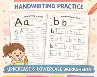 Printable Letter Formation Handwriting Practice PDF for Kids