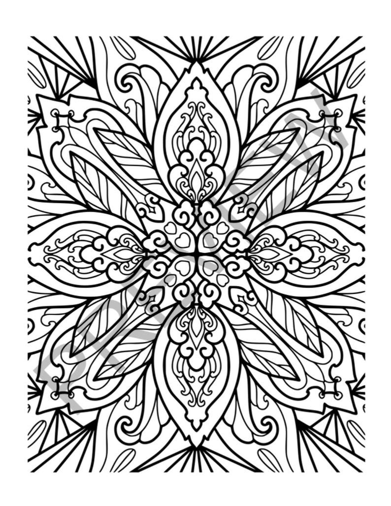Stress Relief Coloring Pages for Adults | 154 Printable Relaxation ...