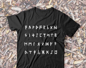 Witchy runes unisex t-shirt, nordic runes, norse shirt