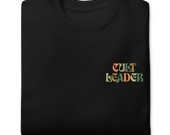 Cult Leader witchy cottage core unisex sweatshirt for true crime fan