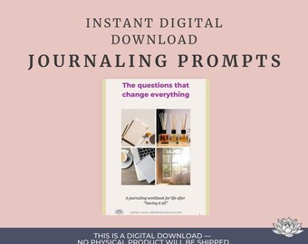 Werkboek midlifejournaling – begeleide reflectie voor vrouwen in transitie (digitale download)