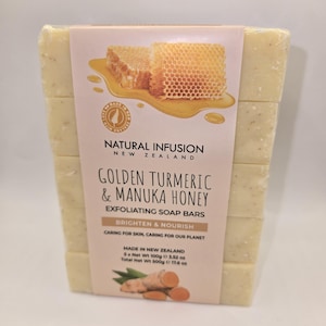 Golden turmeric & Manuka honey soap