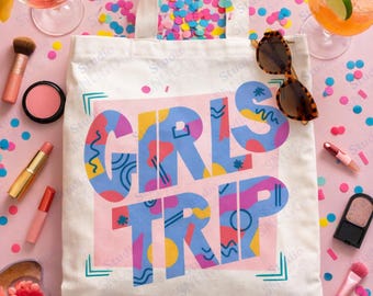 Girls Trip PNG | デジタルダウンロード、印刷可能、ギフトや昇華転写、ステッカー、Tシャツデザインなどに最適 | Besties Girls Vacation