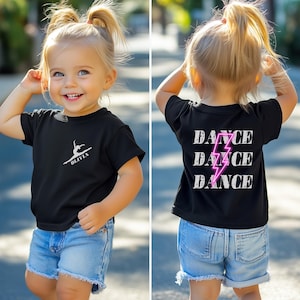 Personalized Dance T-Shirt: Custom Name Ballet, Cheer, and More