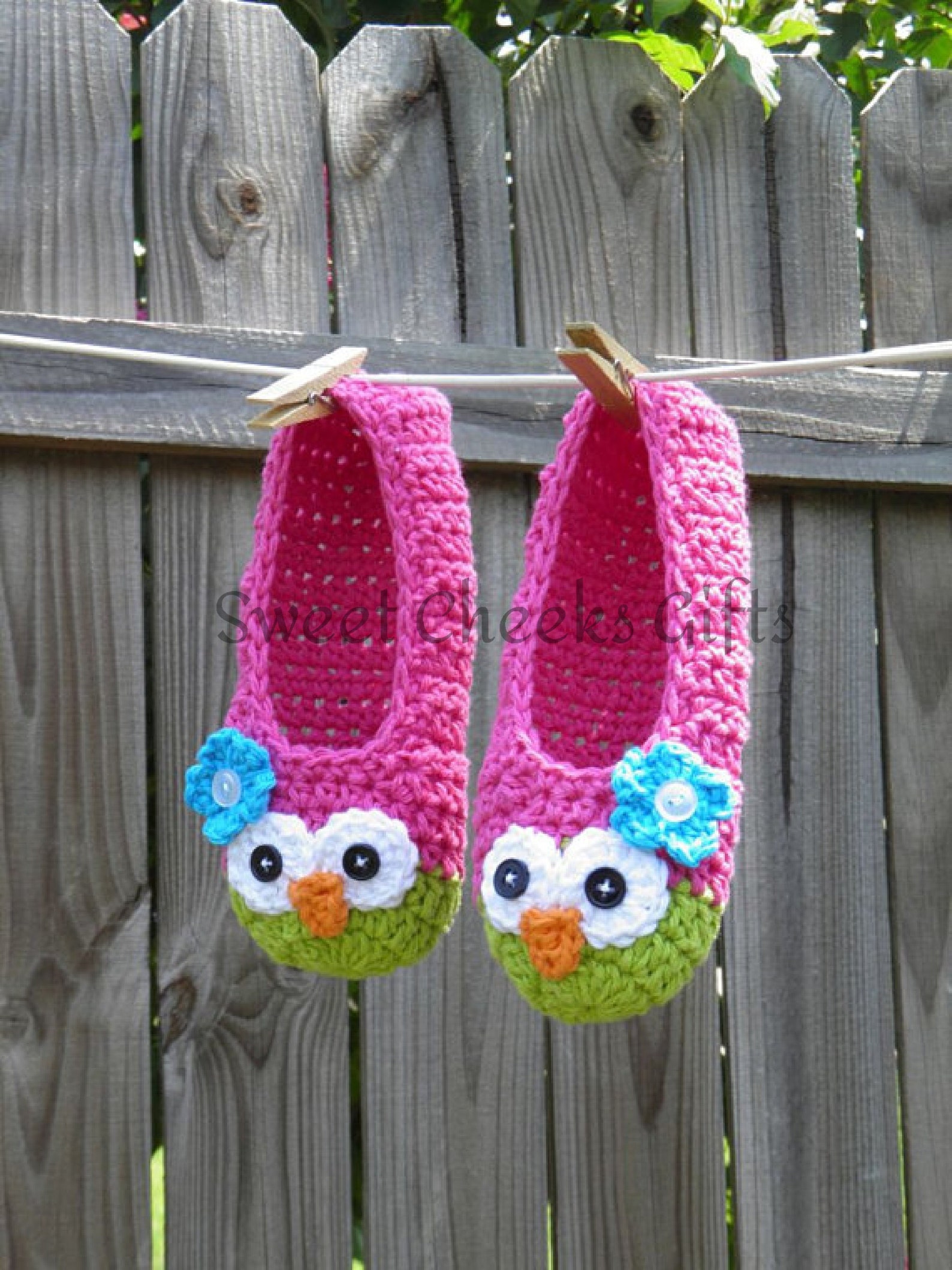 womens owl ballet slippers -- custom made to order