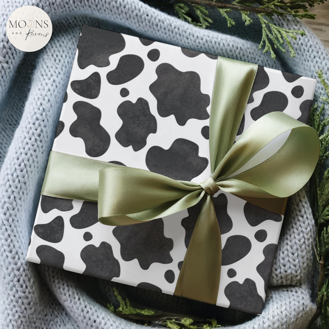Inspiring Cow Print Wrapping Paper Images