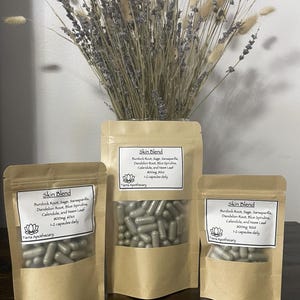 Skin herbal supplement 800mg