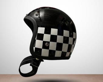 カスタムバイクヘルメット XF-GP シュガースカル、ボバーチョッパー