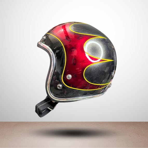 chopper style motorcycle helmets Simpson CHOP69XS - Helmet - EZ The Simpson Chopper Cruiser Motorcycle Helmets | Cruiser