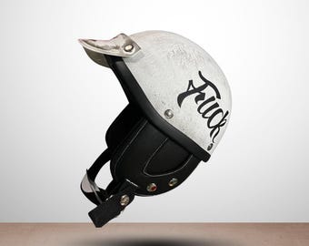 ボバー・チョッパー・カフェレーサー用カスタムバイクヘルメット