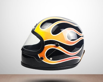 カフェレーサー、ボバー、チョッパー用カスタムバイクヘルメット XF-GP