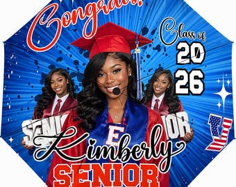Custom Photo Umbrella, Personalized Picture Umbrella Gift, Memorial Umbrella, Graduation Gift, Wedding Umbrella, Custom Collage Umbrella