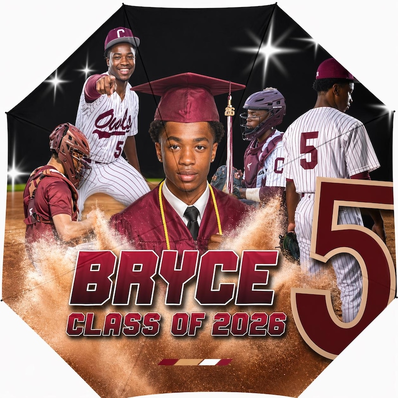 Custom Photo Umbrella, Personalized Picture Umbrella Gift, Memorial ...