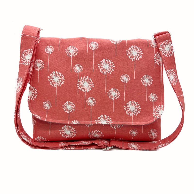 Dandelion Yellow Pattern Print Crossbody bags