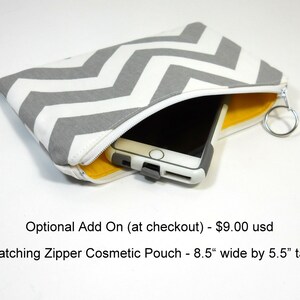 Gray Chevron Handbag, Women's Messenger Bag, Gray Chevron Purse, Gray Zig Zag Crossbody Bag, Chevron Purse, Gray White and Yellow Messenger image 6