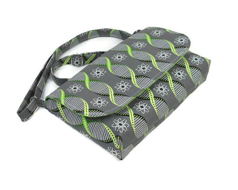 small gray purse