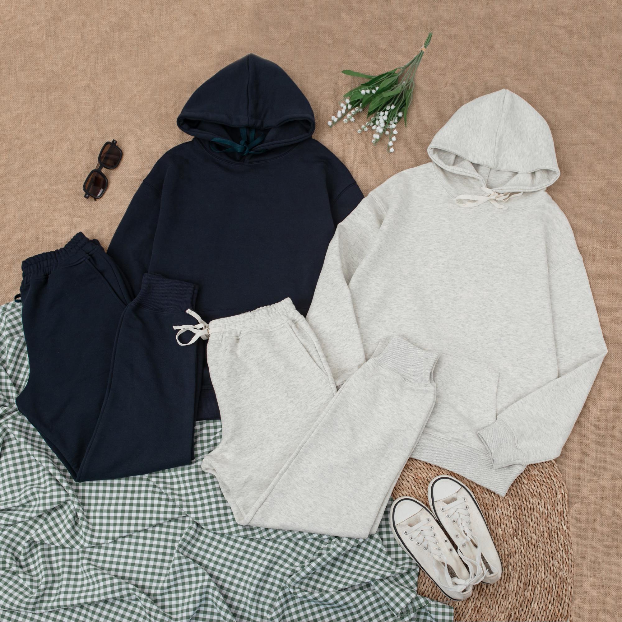 Warm Hoodie and Pants Set