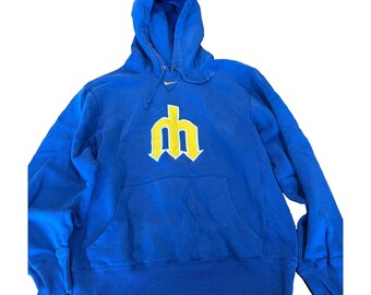 Seattle Mariners Nike Cooperstown Collection Logo Club Hoodie Herr MLB original S