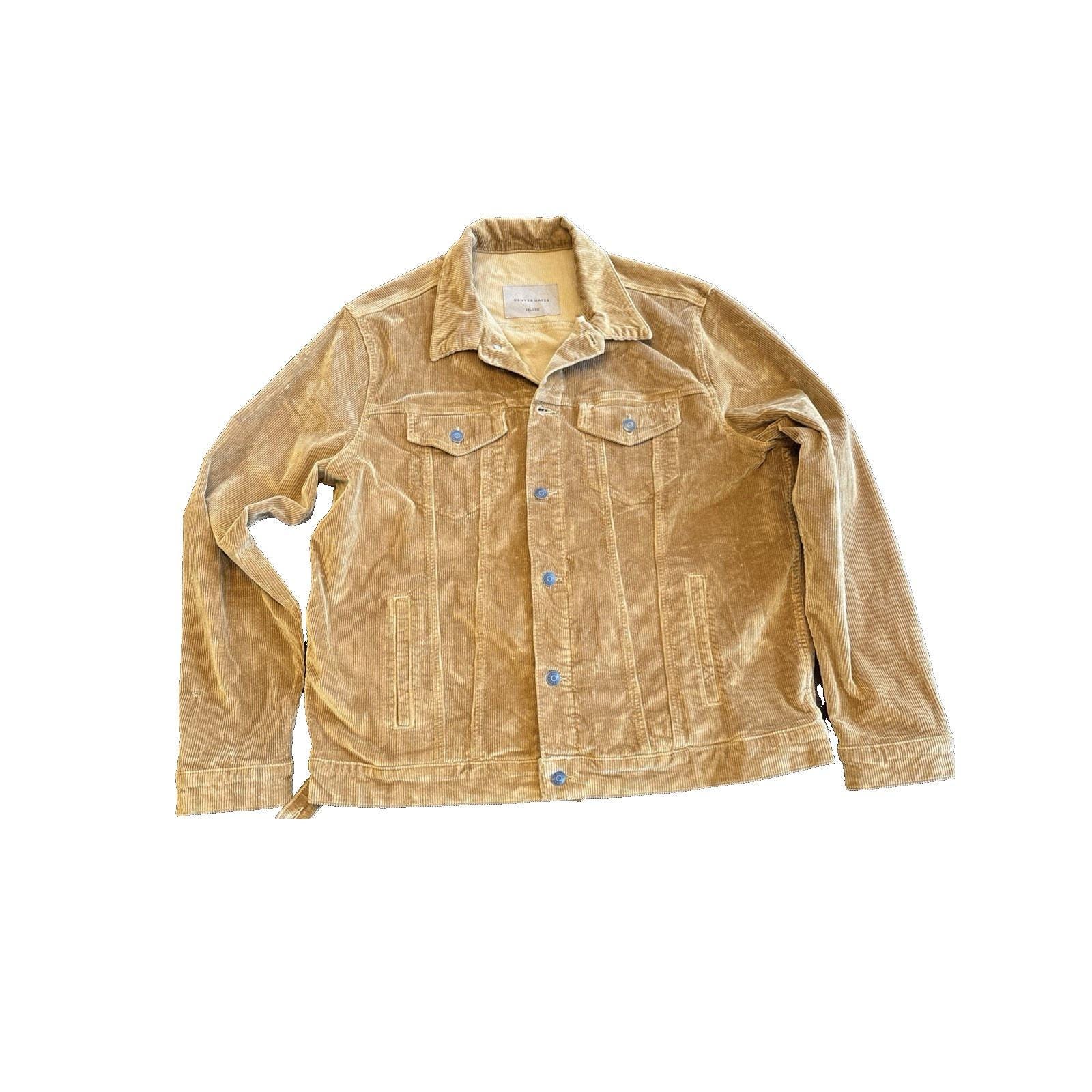 Wide Wale Corduroy Jacket Men - Etsy