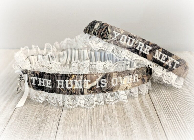 Camo Wedding Garter Set Camouflage Wedding Garters Hunting Etsy