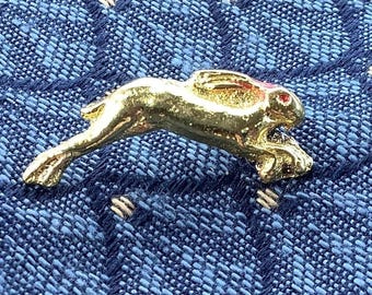 Medieval Hares - Decorative Brass Leather Studs