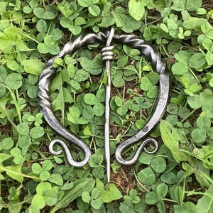 Large Iron Penannular Brooch