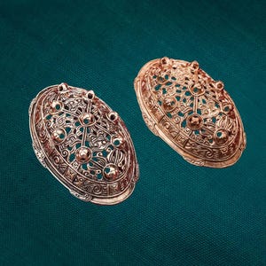 10th Century Replica Viking Turtle Brooch, cast in solid bronze