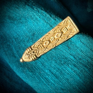 Narrow Viking Borre Style Strap End - 10th to 12th centuries