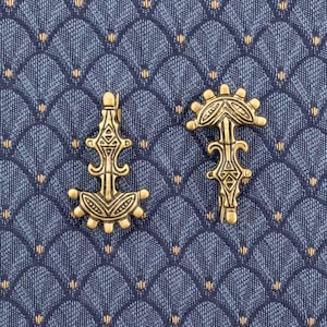 Merovingian Brooch and Belt Mounts